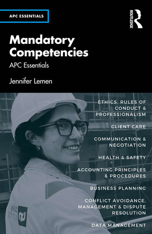 Book cover of Mandatory Competencies: APC Essentials (APC Essentials)