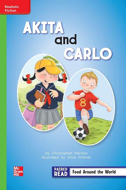Book cover of Akita and Carlo [Beyond Level, Grade 2]