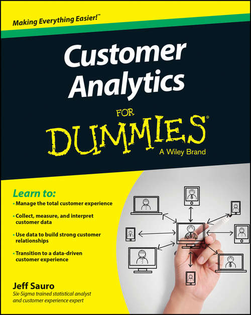 Book cover of Customer Analytics For Dummies