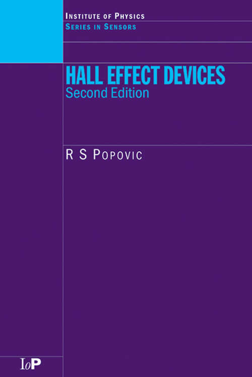 Book cover of Hall Effect Devices (Series in Sensors)