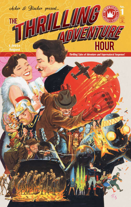 Book cover of The Thrilling Adventure Hour (The Thrilling Adventure Hour)