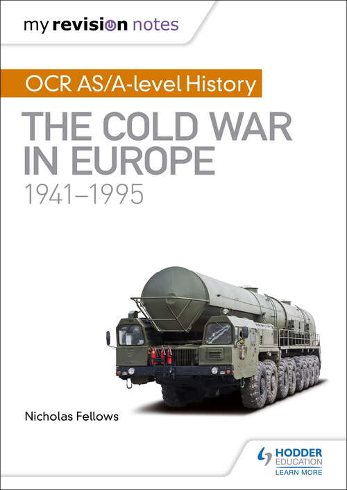 Book cover of My Revision Notes: The Cold War in Europe 1941 1995