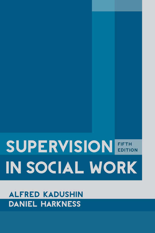 Book cover of Supervision in Social Work