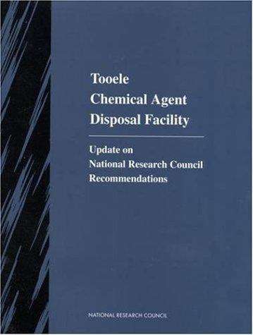 Book cover of Tooele Chemical Agent Disposal Facility: Update on National Research Council Recommendations