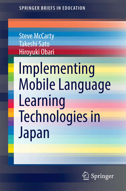 Book cover of Implementing Mobile Language Learning Technologies in Japan