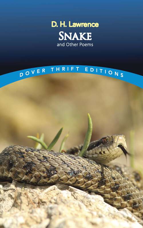 Book cover of Snake and Other Poems (Dover Thrift Editions: Poetry Ser.)