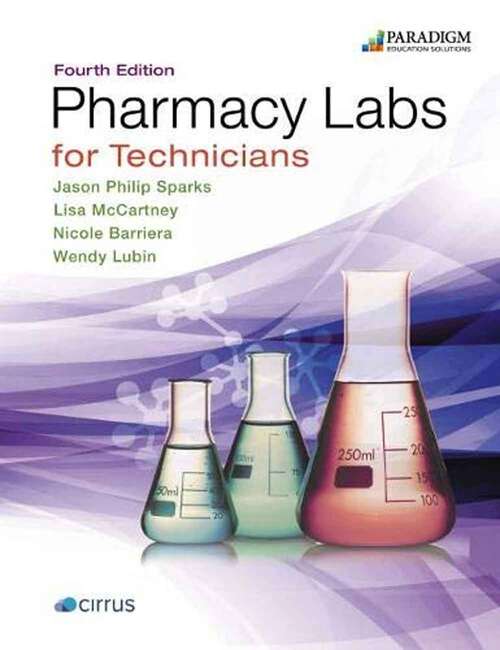 Book cover of Pharmacy Labs for Technicians (Fourth Edition)