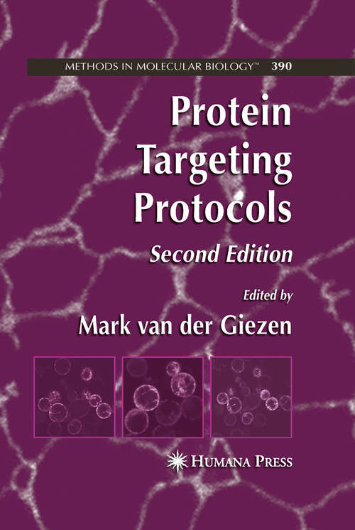 Book cover of Protein Targeting Protocols