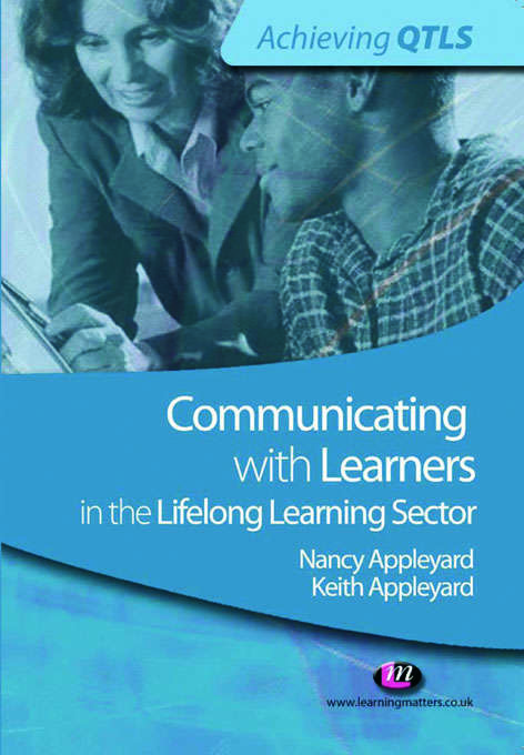 Book cover of Communicating with Learners in the Lifelong Learning Sector