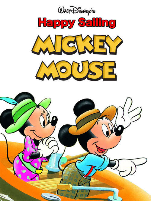 Book cover of Happy Sailing, Mickey Mouse