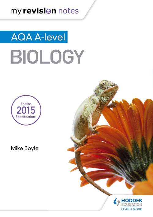 Book cover of My Revision Notes: AQA A Level Biology