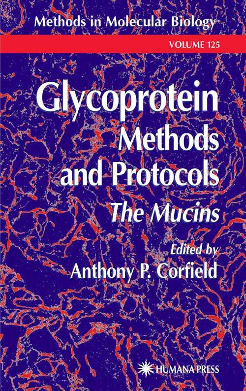 Book cover of Glycoprotein Methods and Protocols
