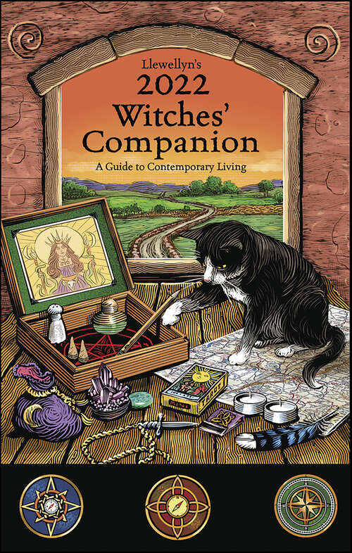 Book cover of Llewellyn's 2022 Witches' Companion: A Guide to Contemporary Living