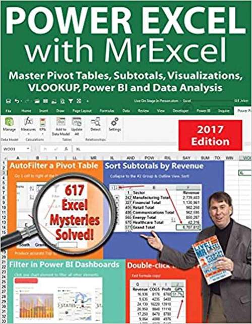 Book cover of Power Excel 2016 with MrExcel (Fifth Edition)