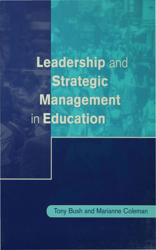 Book cover of Leadership and Strategic Management in Education