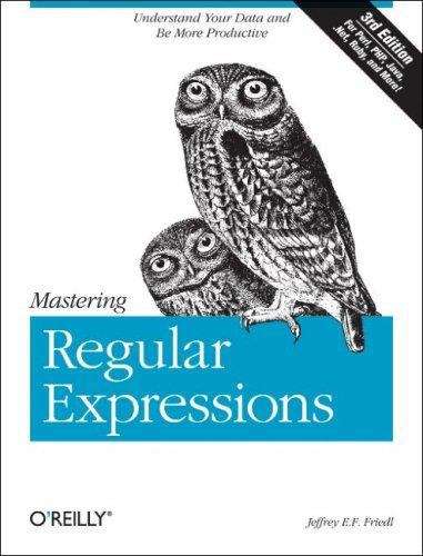 Book cover of Mastering Regular Expressions, 3rd Edition