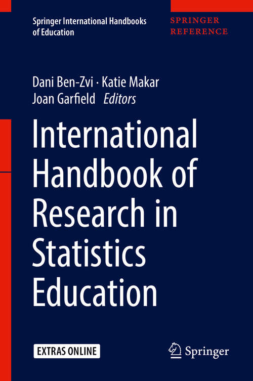 Book cover of International Handbook of Research in Statistics Education