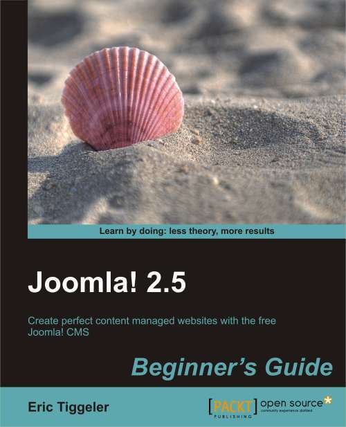 Book cover of Joomla! 2.5 Beginner’s Guide