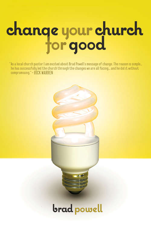 Book cover of Change Your Church for Good
