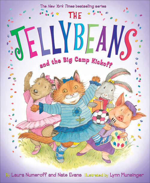 Book cover of The Jellybeans and the Big Camp Kickoff