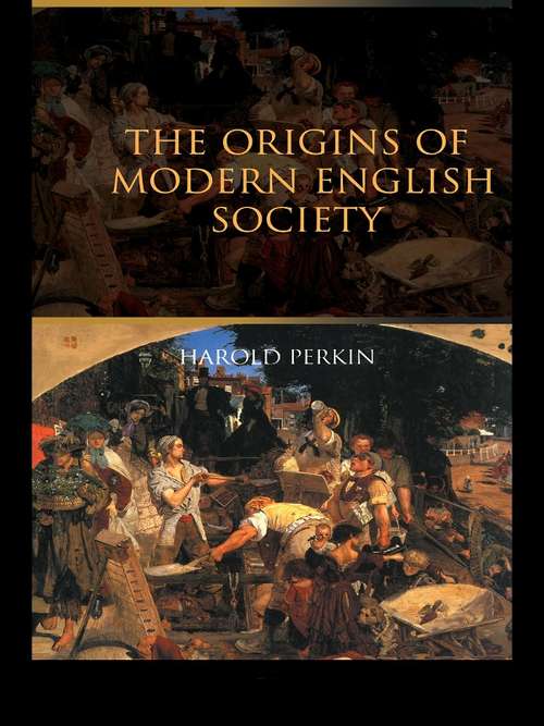 Book cover of The Origins of Modern English Society
