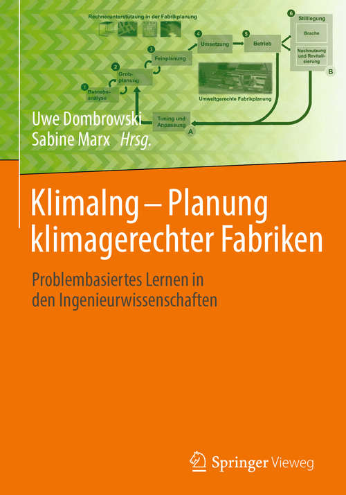 Book cover of KlimaIng - Planung klimagerechter Fabriken: Problembasiertes Lernen In Den Ingenieurwissenschaften