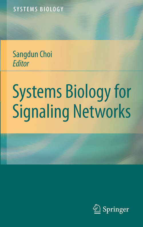 Book cover of Systems Biology for Signaling Networks