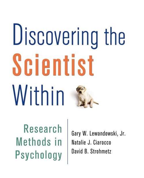 Book cover of Discovering the Scientist Within Research Methods in Psychology