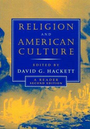 Book cover of Religion and American Culture: A Reader