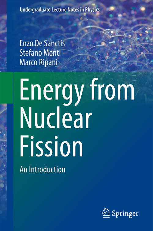 Book cover of Energy from Nuclear Fission