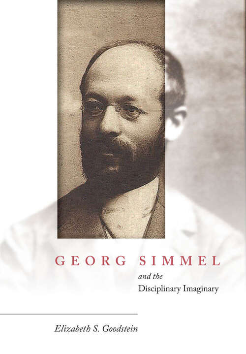 Book cover of Georg Simmel and the Disciplinary Imaginary