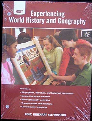 Book cover of Experiencing World History and Geography: Experiencing World History And Geography (Holt World History Ser.)