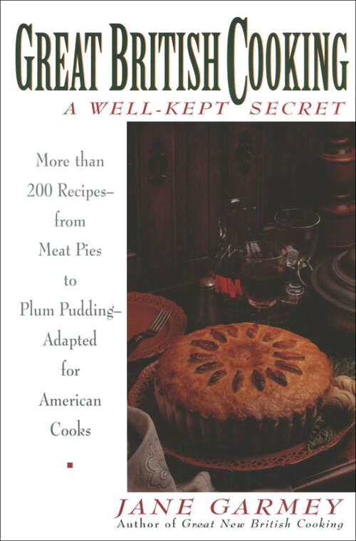 Book cover of Great British Cooking: A Well-Kept Secret