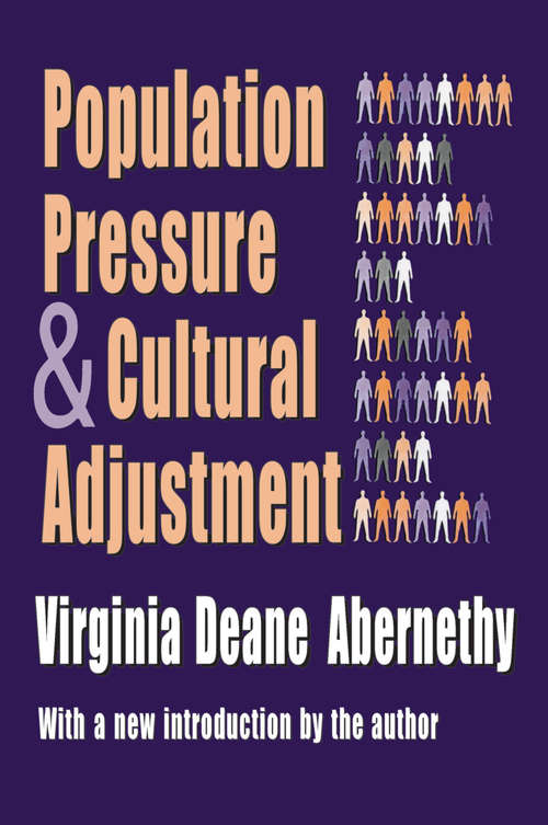 Book cover of Population Pressure and Cultural Adjustment