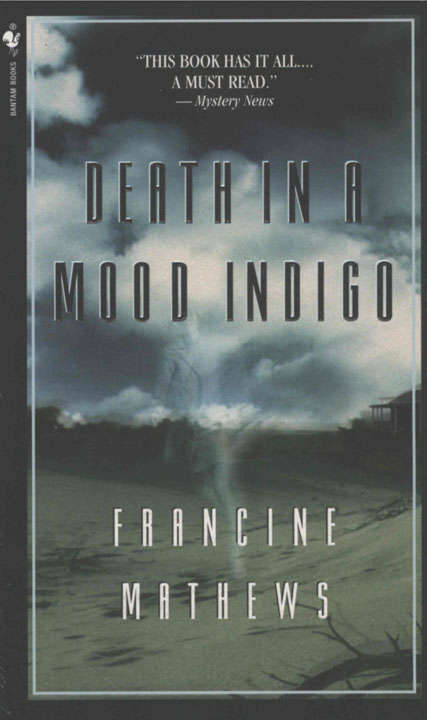 Book cover of Death in A Mood Indigo