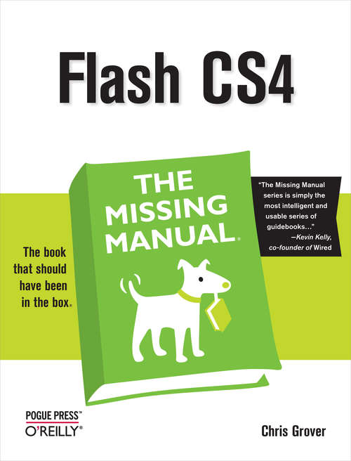 Book cover of Flash CS4: The Missing Manual: The Missing Manual