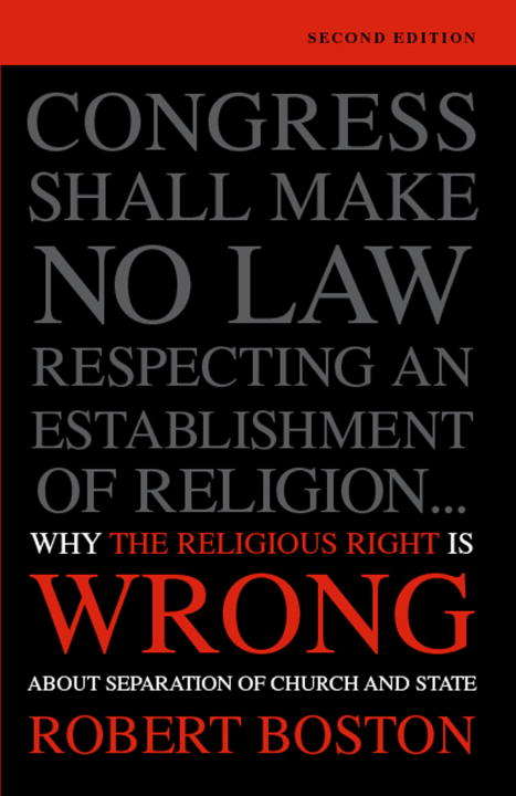 Book cover of Why the Religious Right Is Wrong About Separation of Church and State