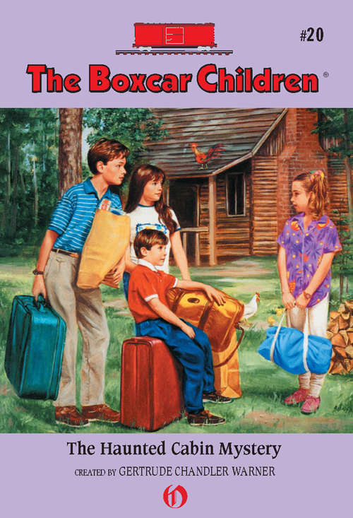 Book cover of The Haunted Cabin Mystery (Boxcar Children #20)