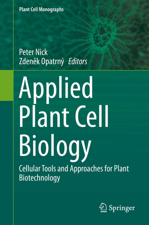 Book cover of Applied Plant Cell Biology