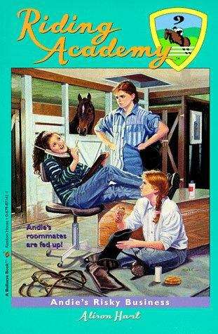 Book cover of Andie's Risky Business (Riding Academy #9)