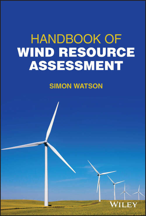 Book cover of Handbook of Wind Resource Assessment