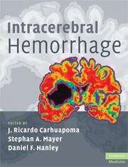 Book cover of Intracerebral Hemorrhage
