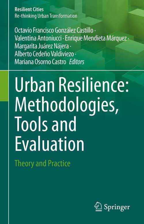 Book cover of Urban Resilience: Theory And Practice (Volume One) (Resilient Cities Series)
