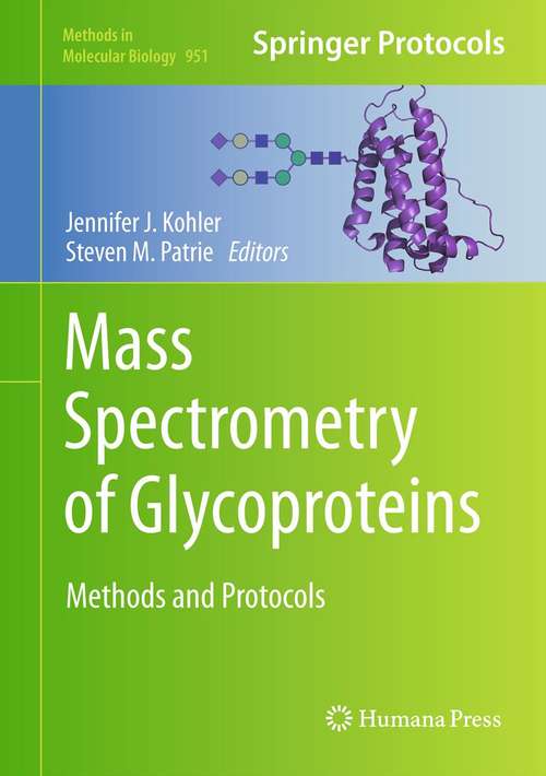 Book cover of Mass Spectrometry of Glycoproteins