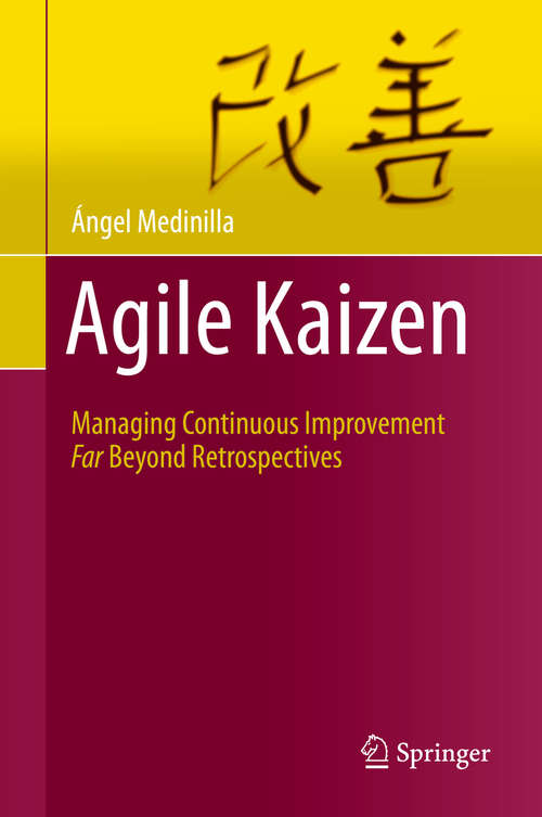 Book cover of Agile Kaizen