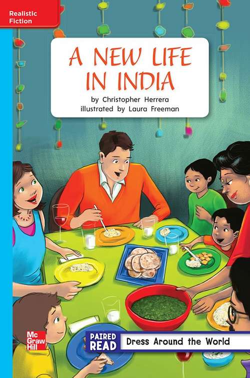 Book cover of A New Life in India [On Level, Grade 2]