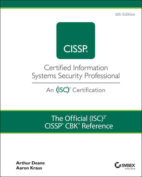 Book cover of The Official (ISC)2 CISSP CBK Reference (6)