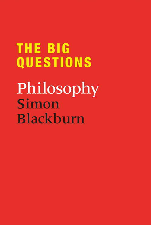 Book cover of The Big Questions: Philosophy