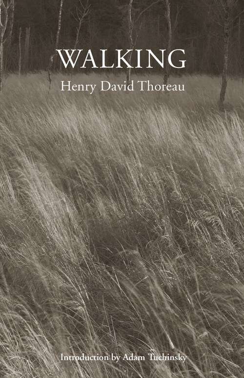 Book cover of Walking