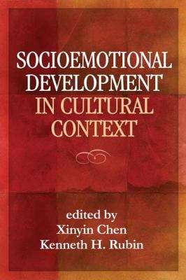 Book cover of Socioemotional Development in Cultural Context